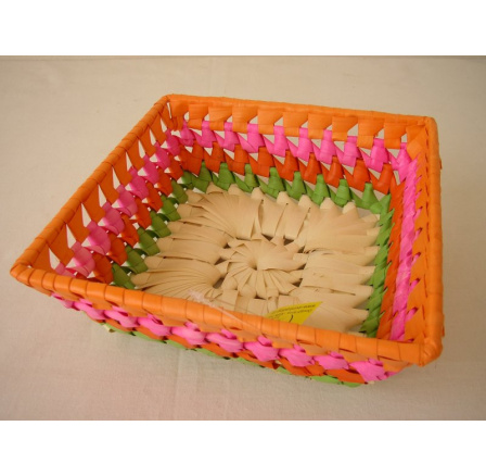 Miska palmový list čtverec Miska palmový list čtverec