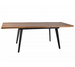 Jídelní stůl FRESNO 150, Dub/Černá