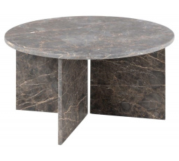 Kulatý konferenční stolek Vega hnědý