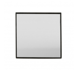 Zrcadlový čtvercový podstavec černý