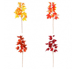 Javor - umělá větev, mix 4 barev, cena za 1 ks
