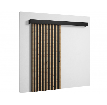 Tauricio s měkkým zavíráním černé Dveře 96x205