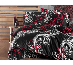 Saténový povlak na polštář Atlantis red 70x90