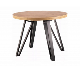 Jídelní stůl GALAXY, Dub Artisan/Černý