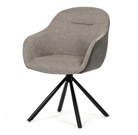 Jídelní židle, béžová, látka, DCH-Y1143 BG2