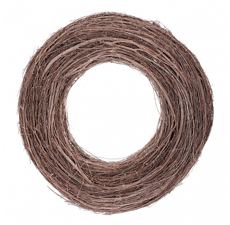 Věnec proutěný - pr. 80 cm, barva hnědá