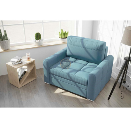 Křeslo VERONA 105 cm - modrá