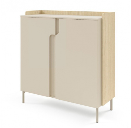 Komoda POSITANO 8, Dub Mavelie macadamia