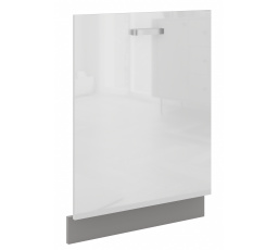Dvířka na myčku bez panelu BIANCA - ZM 713x596, Bílý lesk