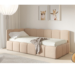 Postel TUNIS 200 x 90, nízký bok, Paros 2, Levá