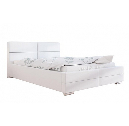 Postel B3 R 140x200, Madryt 920 , chromové nožky Postel B3 R 140x200, Madryt 920 , chromové nožky
