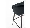 Barová židle H96, Černá