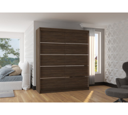 Posuvná skříň SPECTRA 180 Choco+Choco