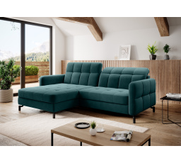 Rohová sedací souprava LORELLE, Mat Velvet 75 Levá