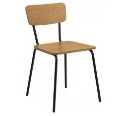 Židle Peru dub/černá