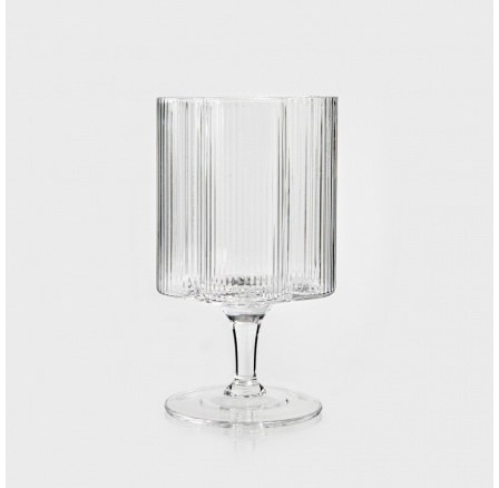 LINEETTA vroubkovaná sklenice na víno 0.2 l 730047