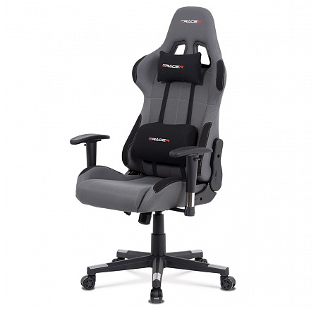 Herní křeslo, houpací mechanismus, šedá, KA-F05 GREY Herní křeslo, houpací mechanismus, šedá, KA-F05 GREY