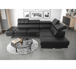 Rohová sedací souprava EMPORIO 225x300 přírodní kůže - pravá, přírodní kůže - volitelná barva