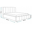 Postel B1 R 120x200, Kronos 9