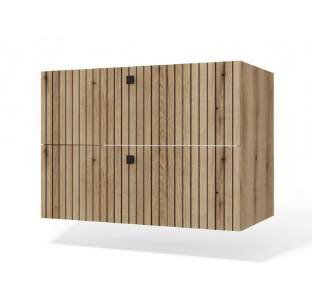 Závěsná skříňka pod umyvadlo Torio 80 dub evoke