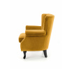 Křeslo TITAN, hořčicové