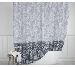 Koupelnový závěs šedý kašmír