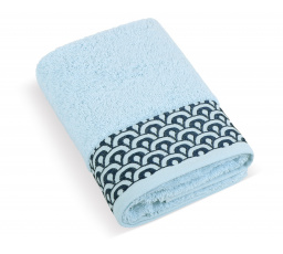 Froté osuška Krajka 70x140cm 500g světle modrá
