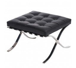 Podnožka BA1 černá přírodní kůže