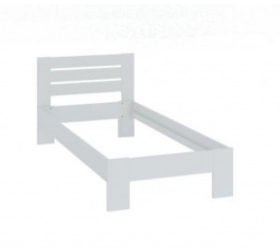 Postel 90x200 bílá LP1-FX