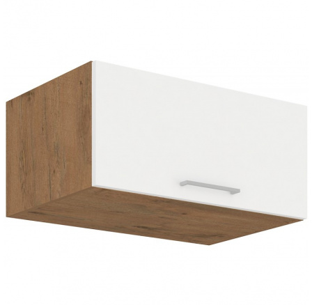 Kuchyňská horní skříňka VEGA 80NAGU36-1F, Dub lancelot/Bílý lesk Kuchyňská horní skříňka VEGA 80NAGU36-1F, Dub lancelot/Bílý lesk