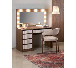 HOLLYWOOD 2 XL toaletka kašmír / ořech (3p=1ks)