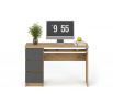 Psací stůl CINO, Dub Artisan/Grafit