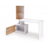 Psací stůl MISO, Bílá/Dub Artisan