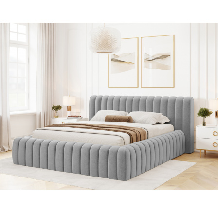 Postel Carilla + Kovový rám/Plynový zvedák/Úložný prostor 180x200 Monolith 85 1