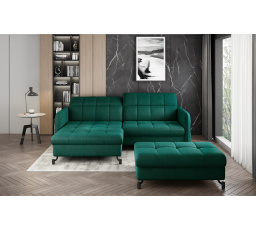 Rohová sedací souprava LORELLE + Taburet Monolith 37 110x200 Levý 1