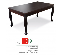 Stůl S19 220 x 90(2 x40)