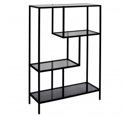 Regál Edison černý M