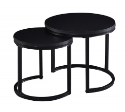 Lavička černá 50 + 40 ZY-08