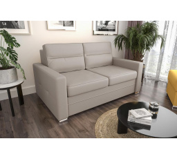 Sofa ARTE III 167 cm přírodní kůže - Šedá kůže