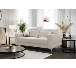 Sofa MALIBU II 180 cm přírodní kůže - Kůže ecru