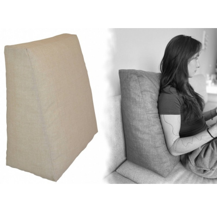 Relaxační polštář - béžový melír Relaxační polštář - béžový melír