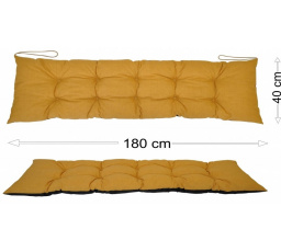 Podsedák 180x40 žlutý melír