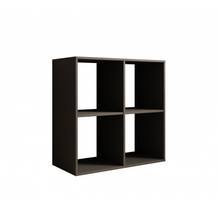 Regál Lenti 2x2 Šedý+Šedý Regál Lenti 2x2 Šedý+Šedý