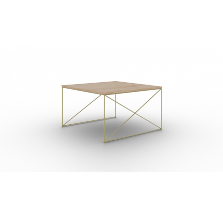 Stolek kávový Nelia Zlatý+Artisan