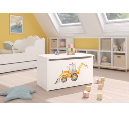 Truhla na hračky DARIA White+Digger