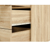 Šatní skříň Avo 01, Sonoma světlá