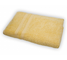 Froté osuška VIOLKA 70x140cm 450g žlutá