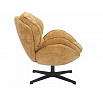 Otočné křeslo BETTY, Curry 248/Černá