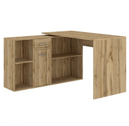 Psací stůl CARROLL 1D1S, Dub Wotan