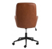 Kancelářské křeslo Erik hnědé PU